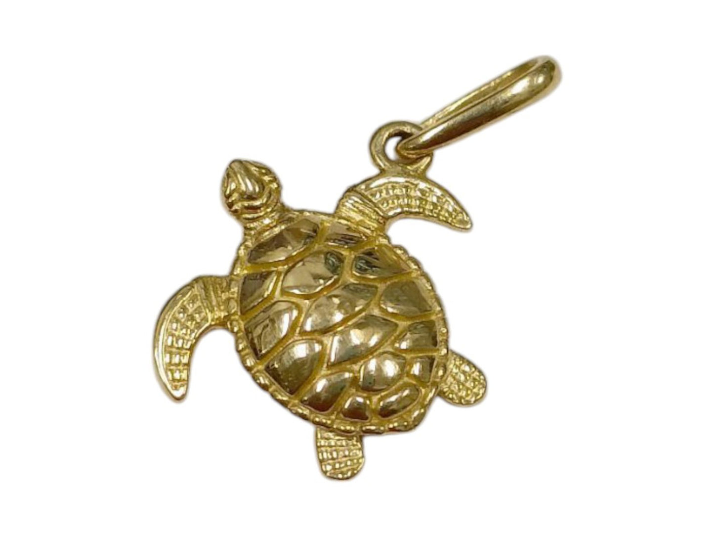 Vintage Turtle Charm/Pendant in 9k Gold