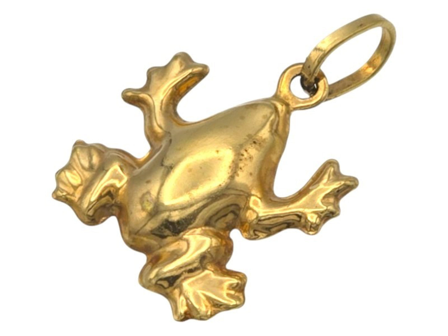 Frog Pendant/Charm in 9k Solid Gold