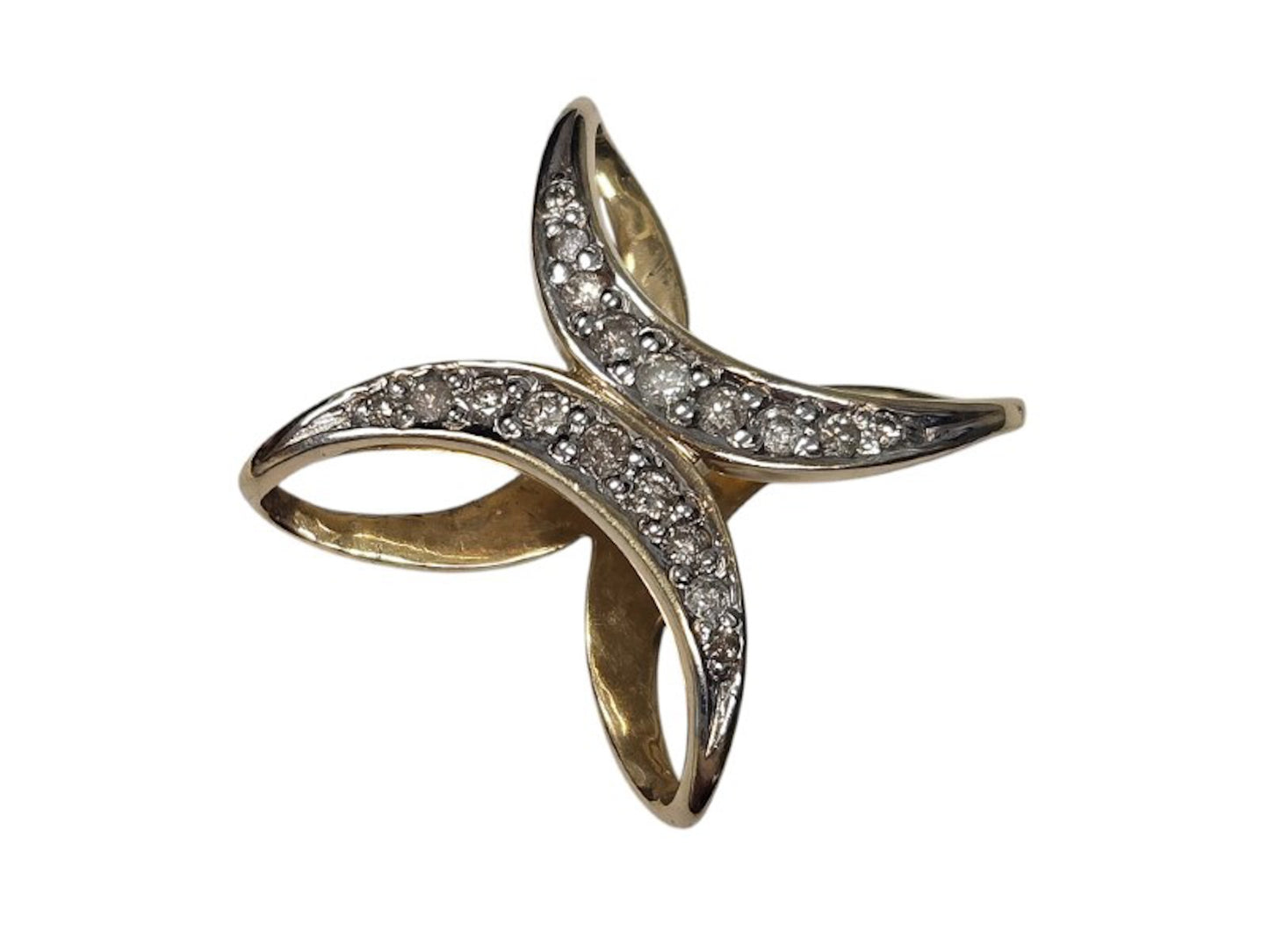 Diamond Slider Pendant in 9k Gold