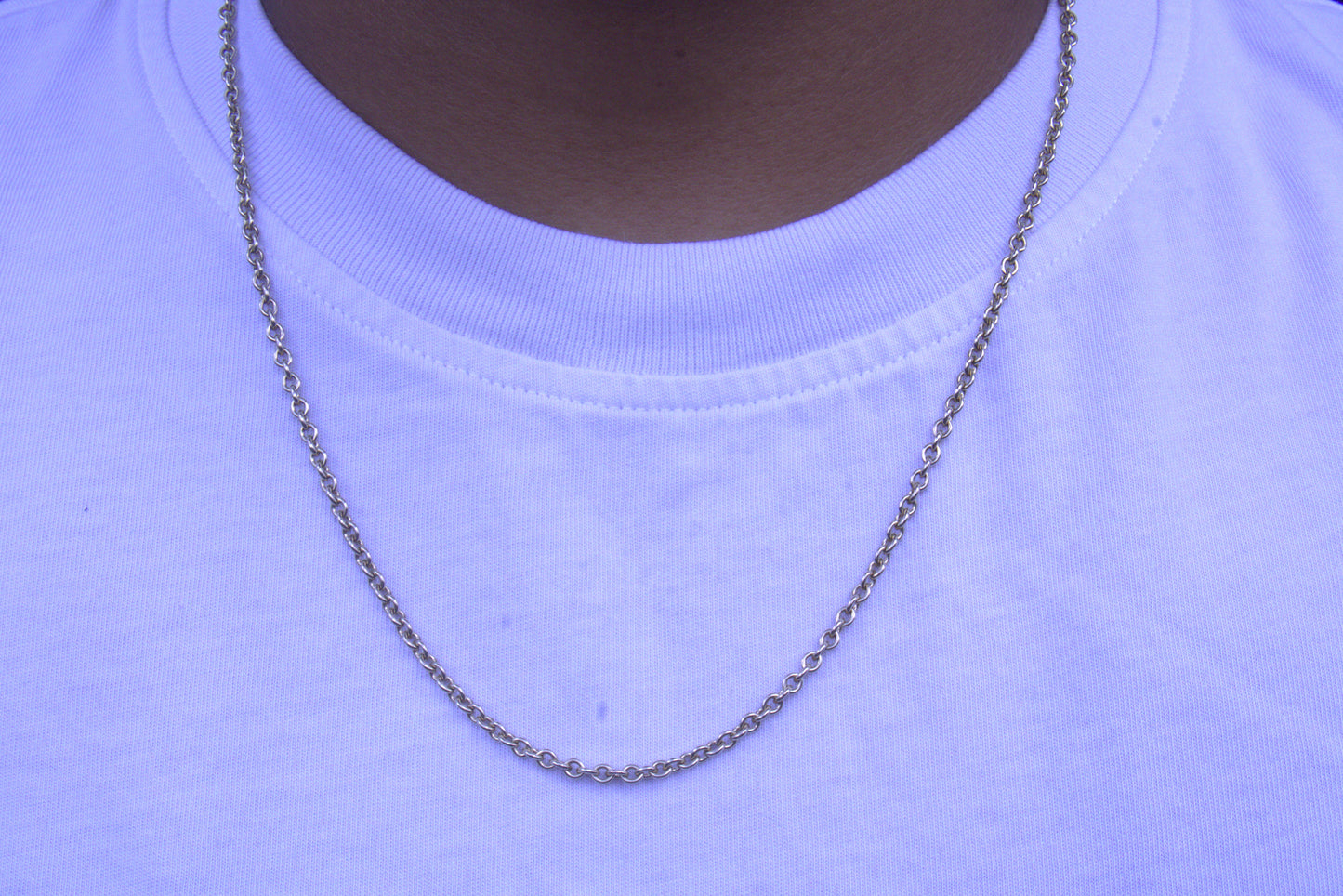 Cable Link Chain in 9 Carat Gold