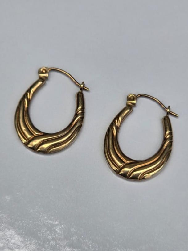 Vintage Hoops in 9 Carat Solid Gold