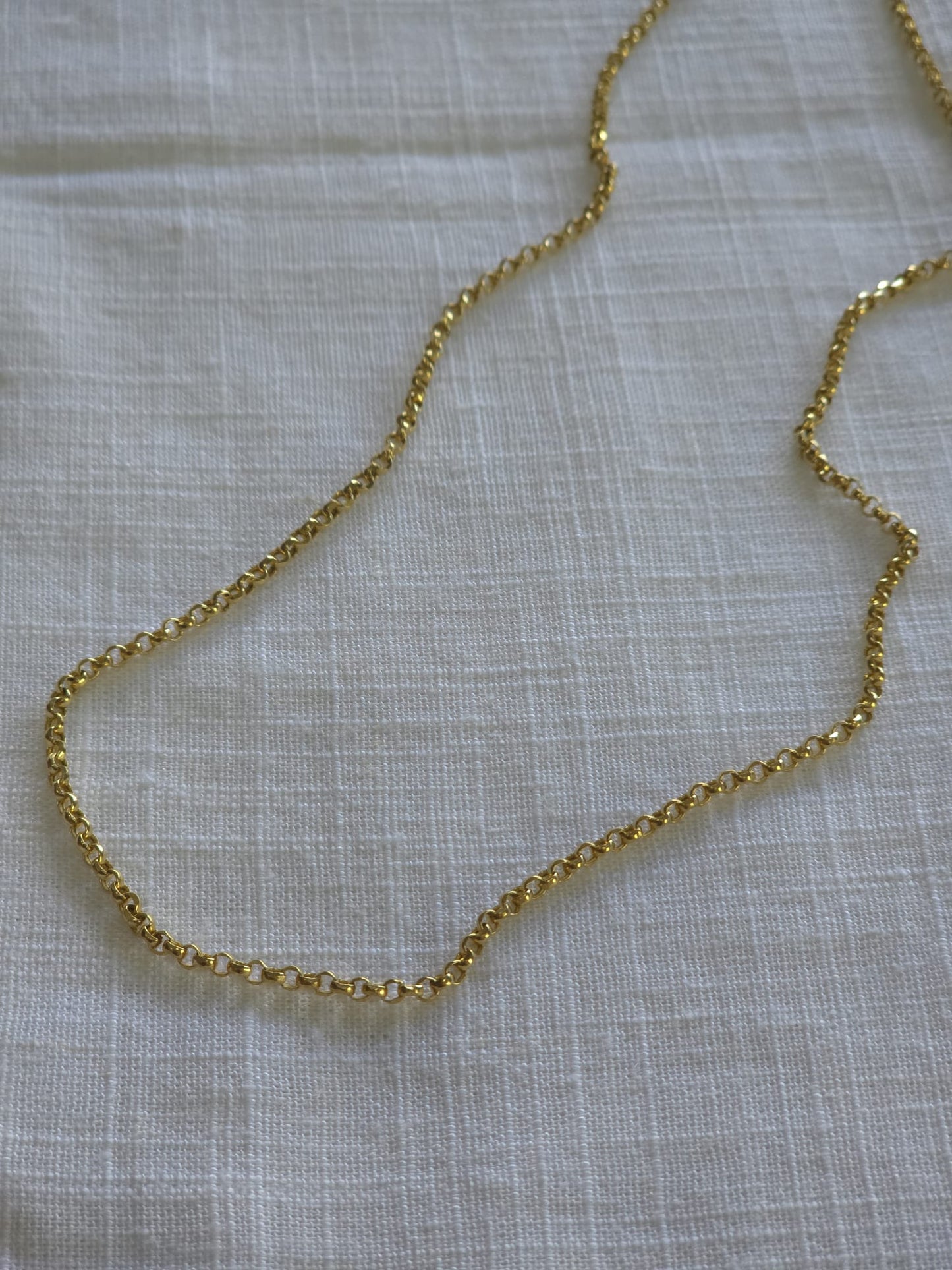 Belcher Link Chain in 21 Carat Solid Gold