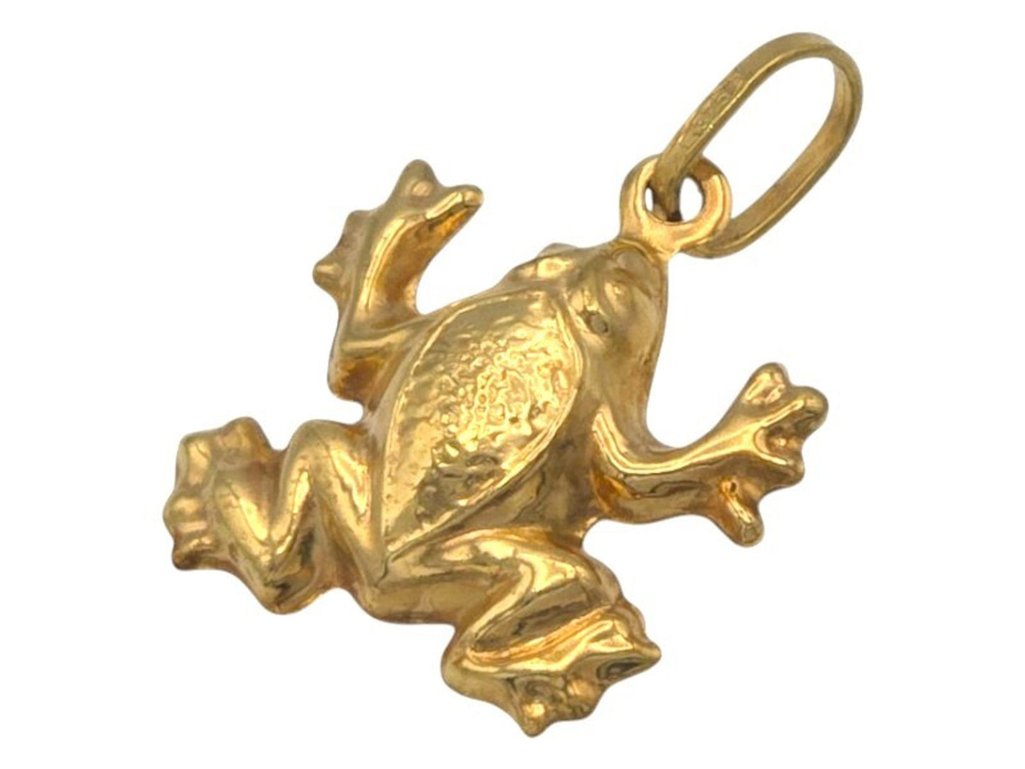 Frog Pendant/Charm in 9k Solid Gold