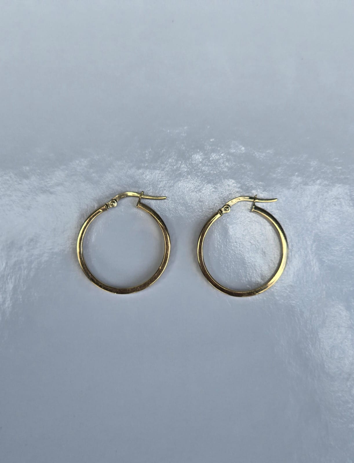 Patterned Hoops in 9 Carat Solid Gold