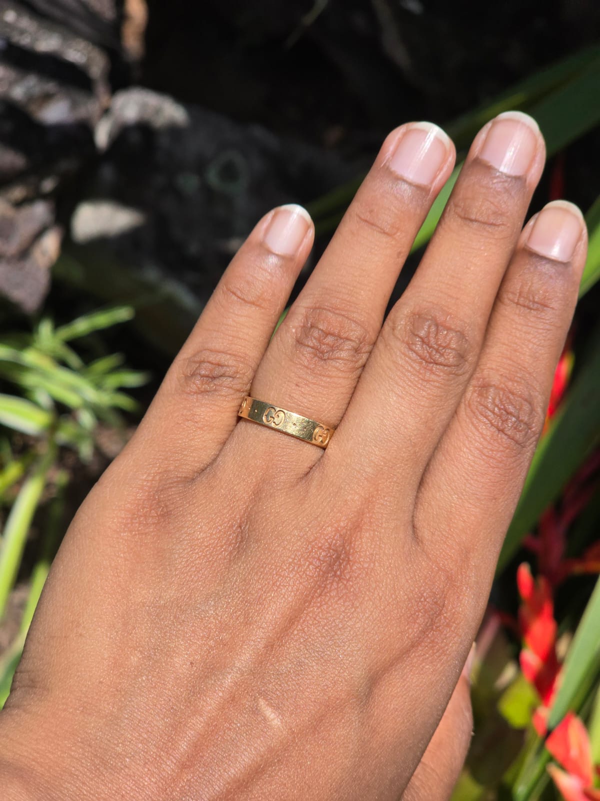 Gucci ICON Slim Band Ring in 18 Carat Solid Gold