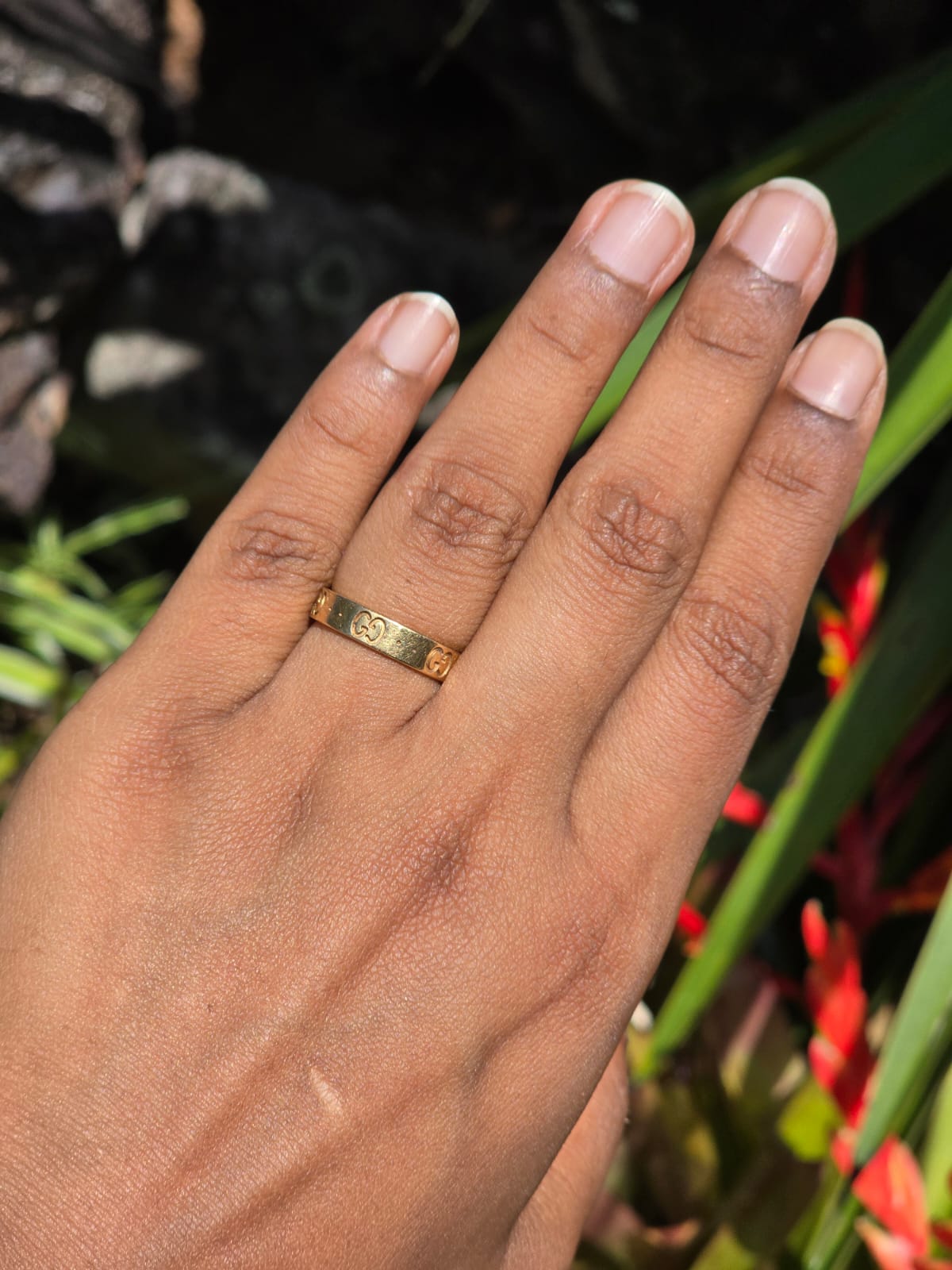 Gucci ICON Slim Band Ring in 18 Carat Solid Gold