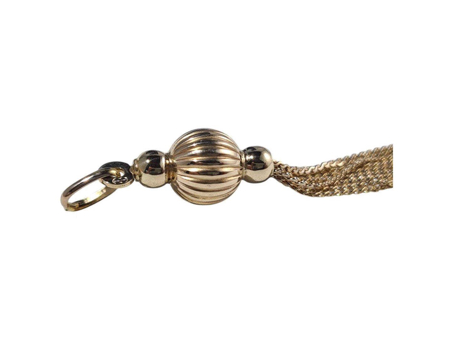 Vintage Tassel Pendant in 9 Carat Solid Gold