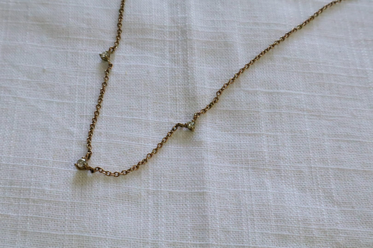 Belcher Link Chain Diamonds in 9 Carat Solid Gold