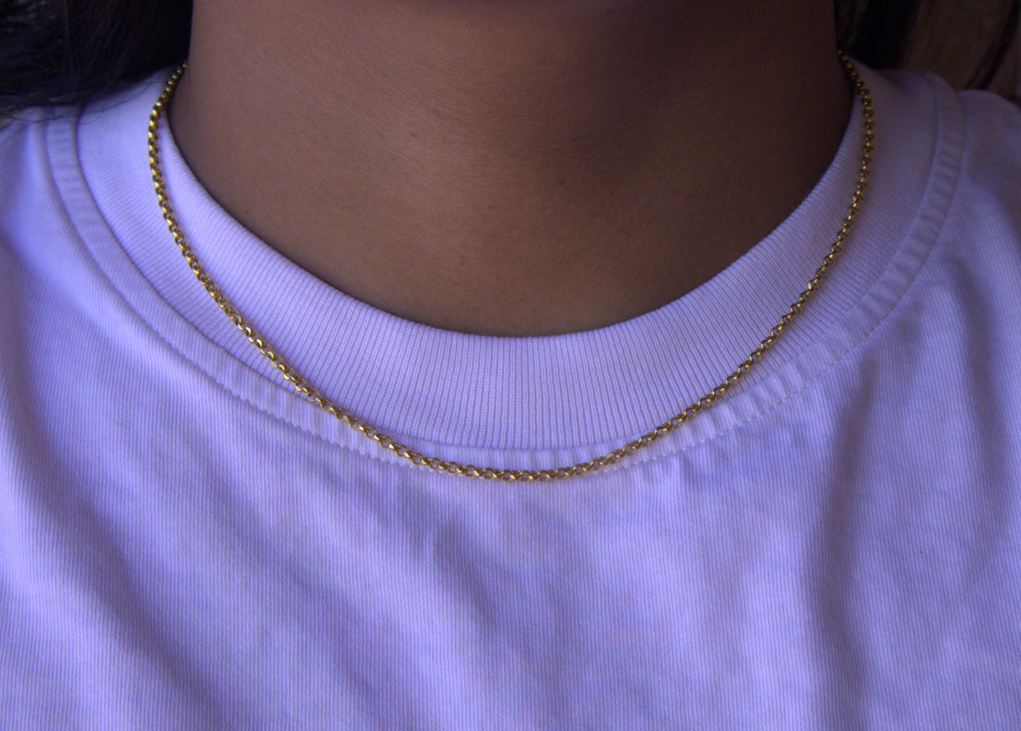 Belcher Link Chain in 21 Carat Solid Gold