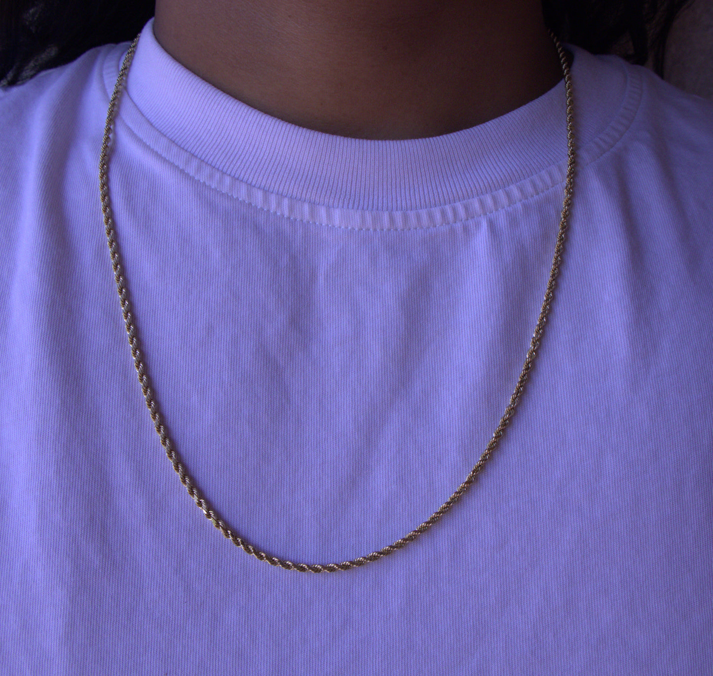 Vintage Rope Chain in 14 Carat Solid Gold