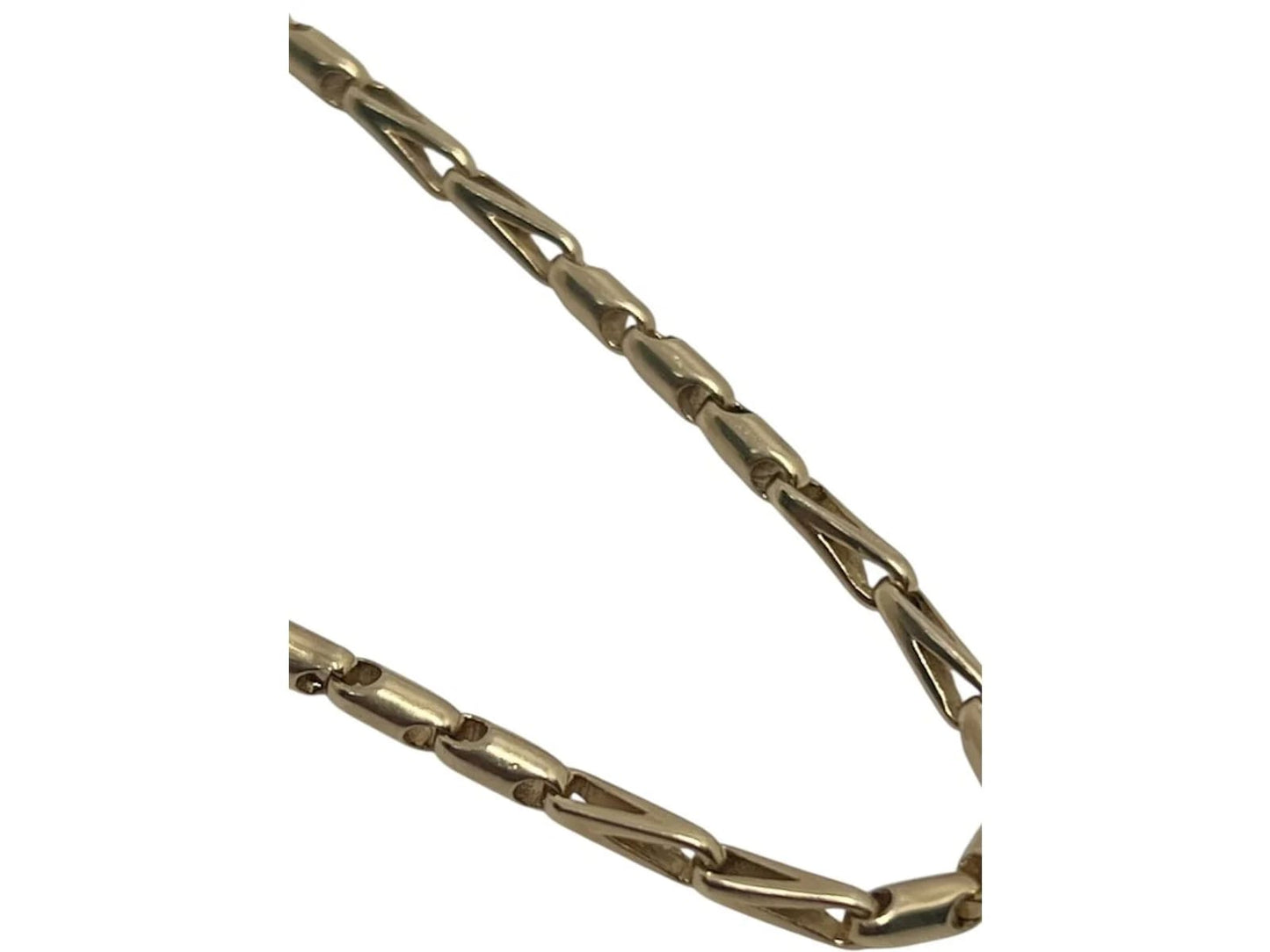 Fancy Wheat Link Chain in 14k Gold