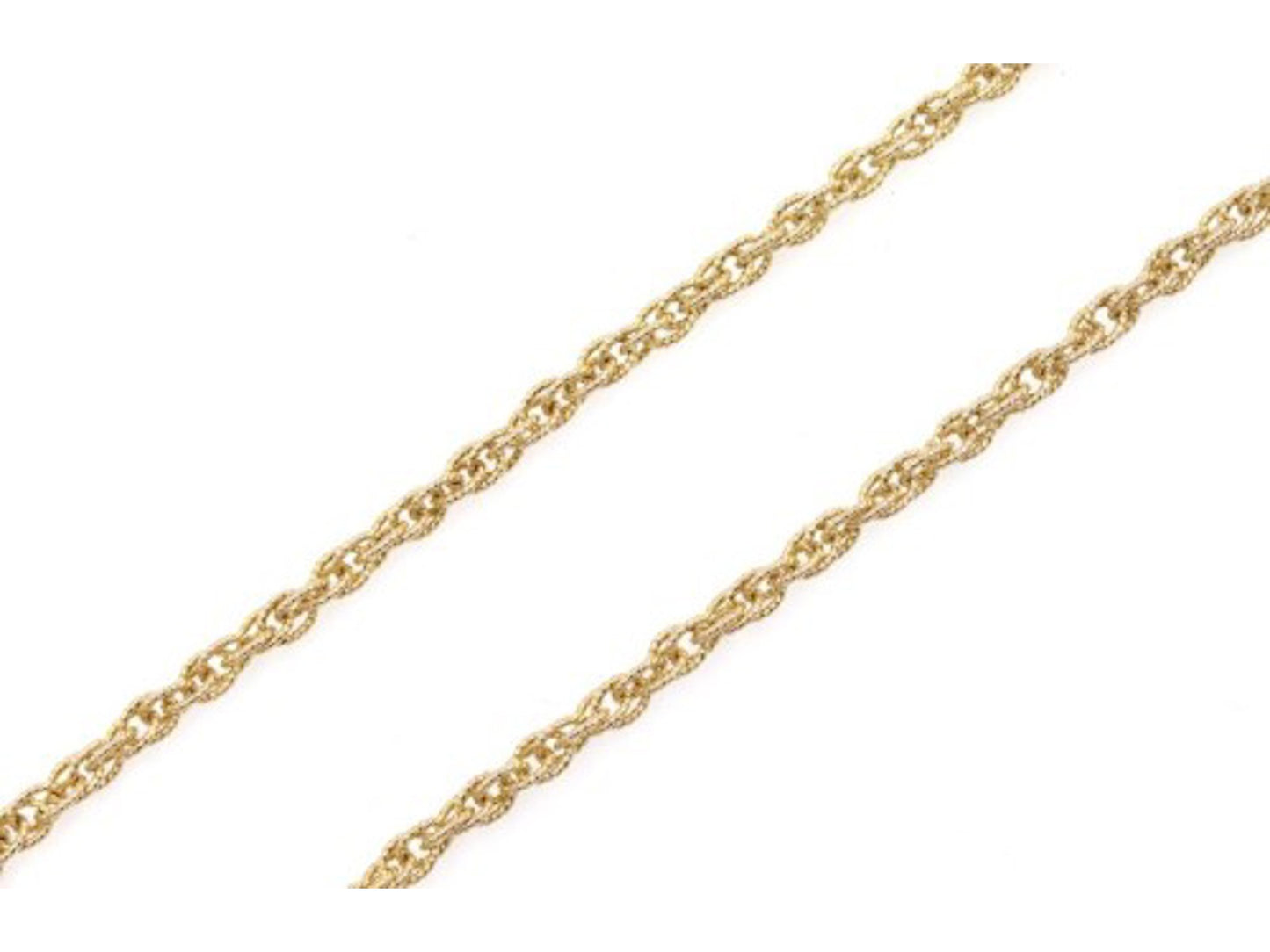 Fancy Rope Link Chain in 9 Carat Solid Gold