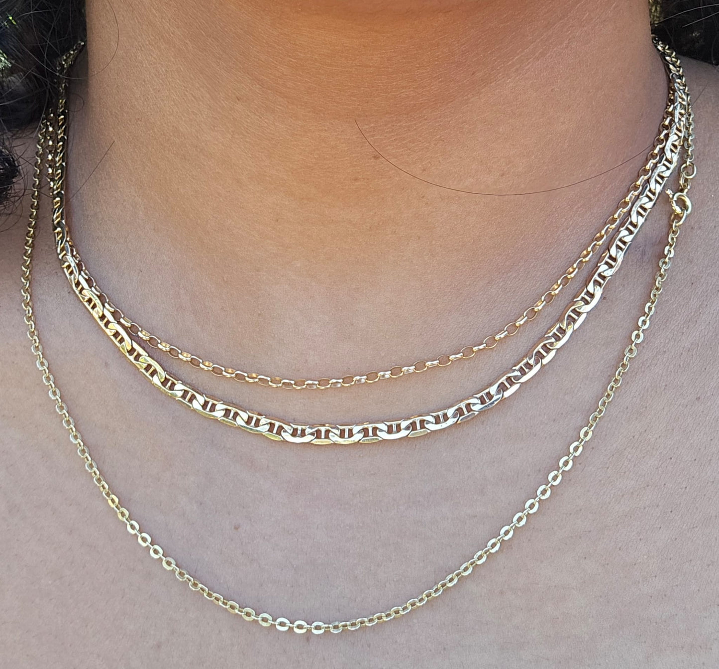 Mariner Link Chain 9ct Solid Gold