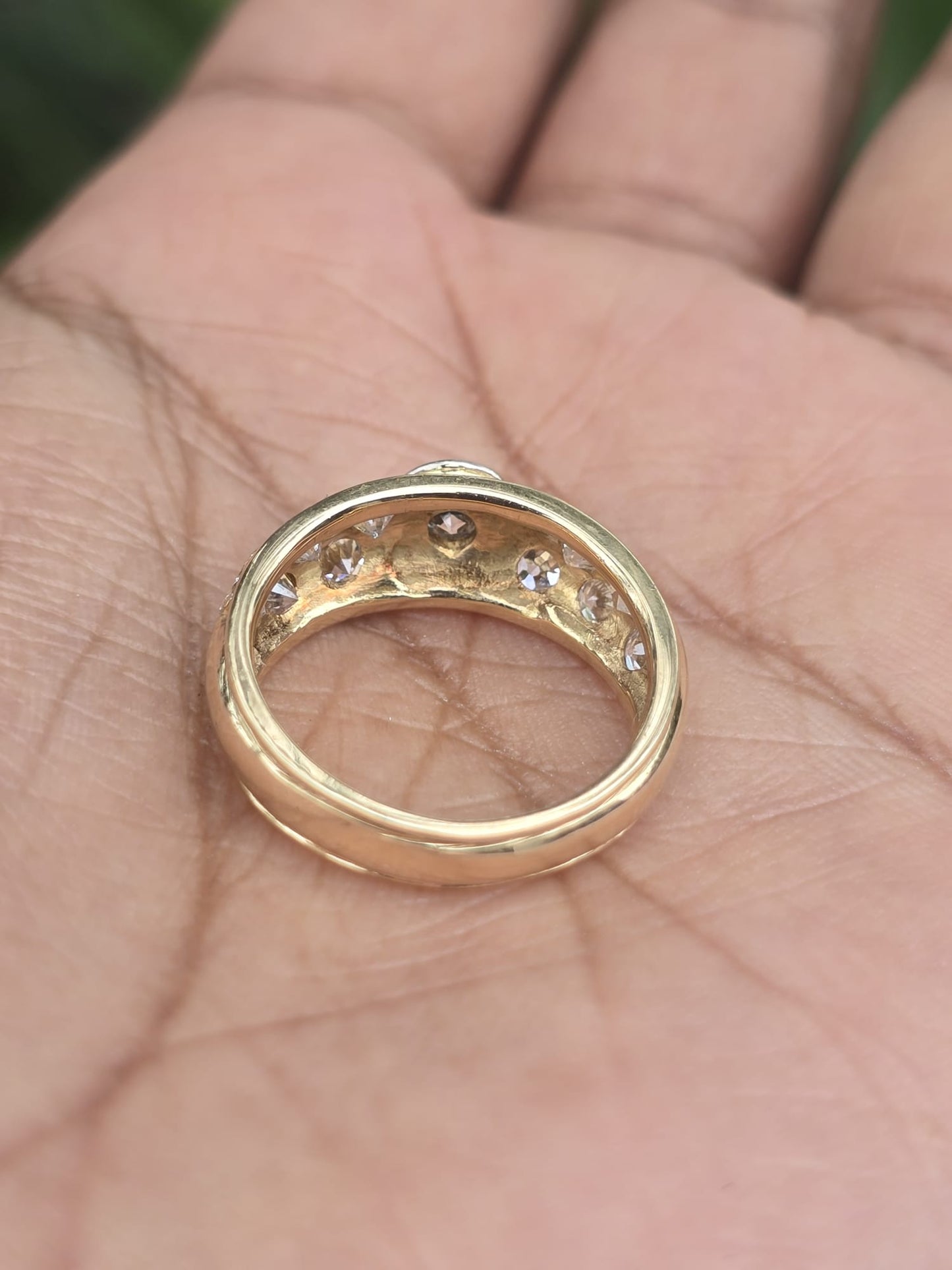 Vintage 18ct Gold Diamond Ring