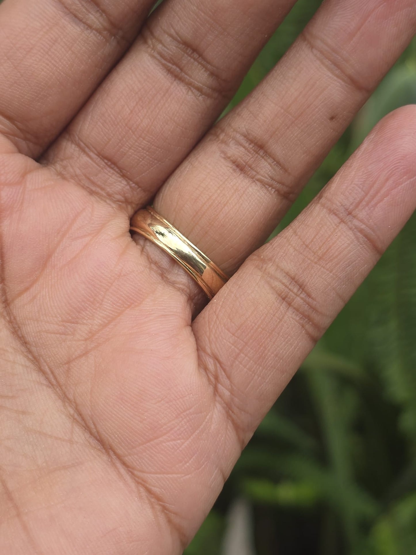 Vintage 18ct Gold Diamond Ring