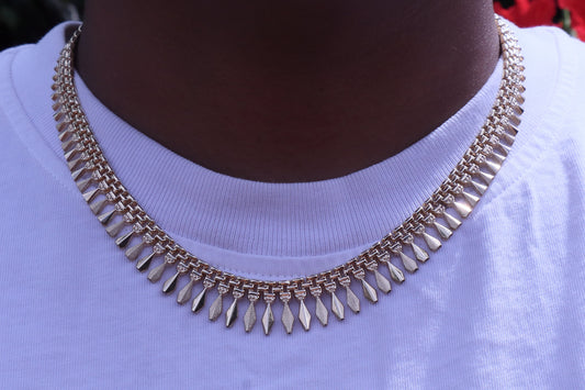 Vintage Cleopatra's Necklace in 14 Carat Solid Gold