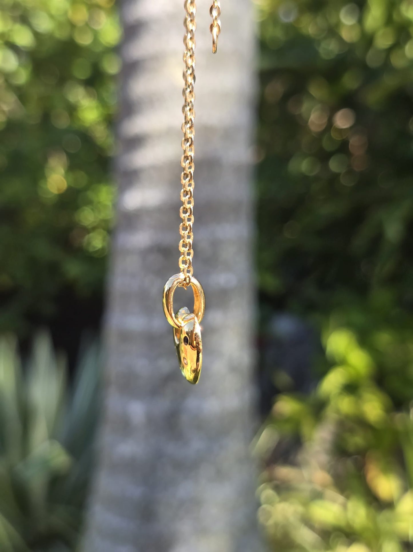 Vintage Diamond and Gemstone Heart Pendant in 18ct Solid Gold