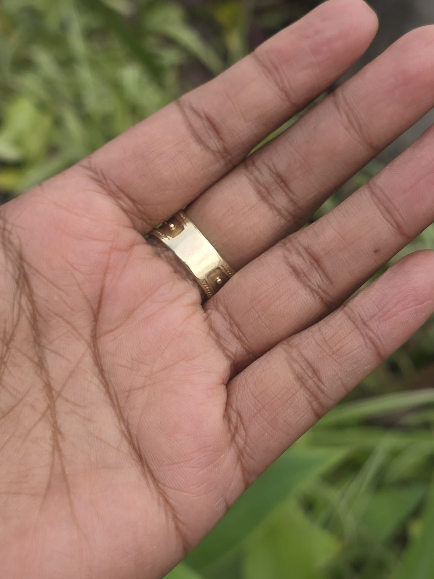 Vintage 9ct Gold Sapphire Ring